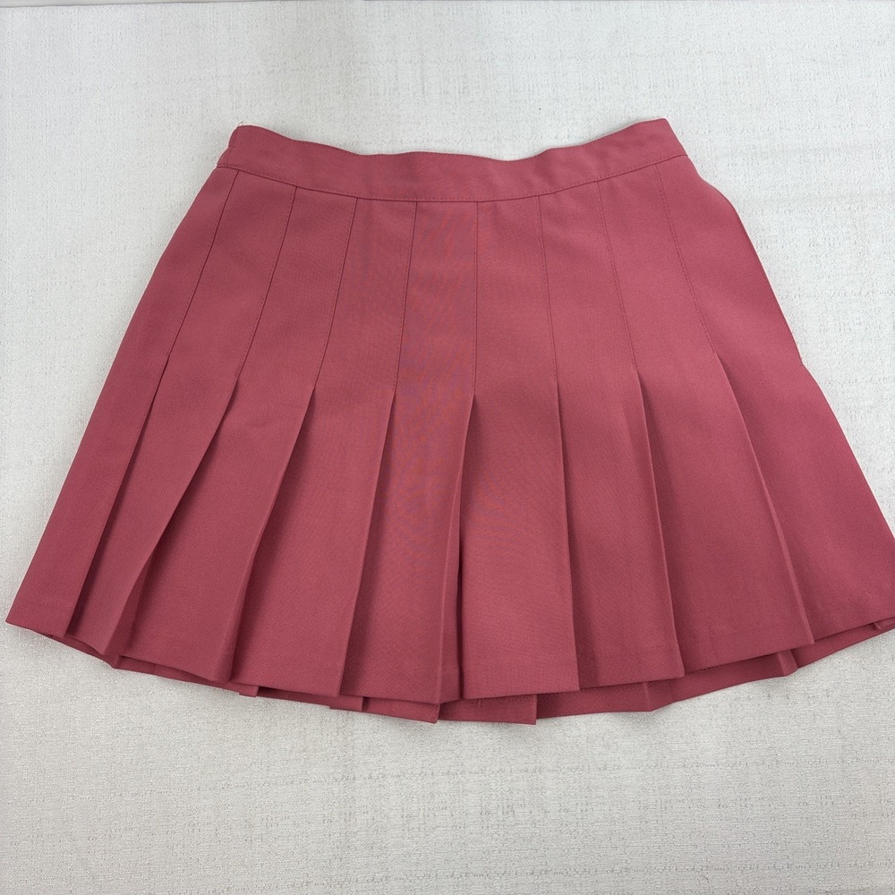 VTG Pebble Beach Pink Mini‎ Pleated Skirt Size 10 Tennis Court Barbie Feminine